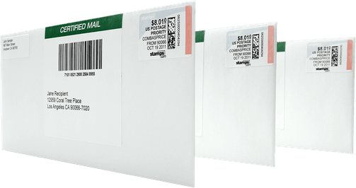 Stamps USPS Certified Mail Send Certified Mail Delivery Tracking