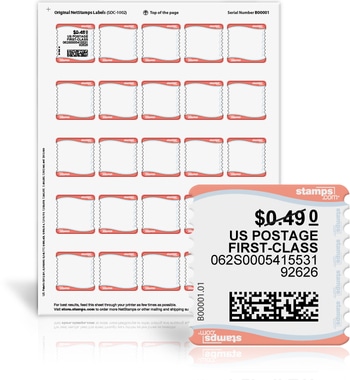 Stamps.com - First Mail, First Class Postage