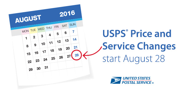 USPS Announces Changes to Certain Rates and Services