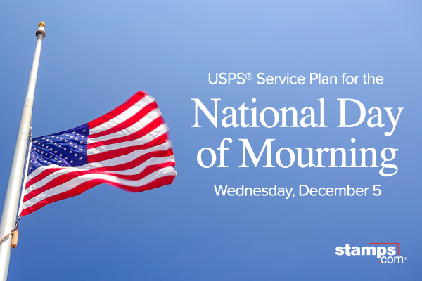USPS Suspends Mail Delivery Wed, Dec 5 for National Day of Mourning