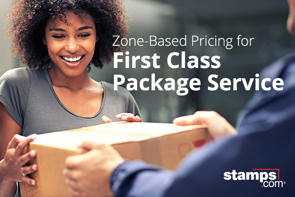 Zone-Based pricing for First Class package service