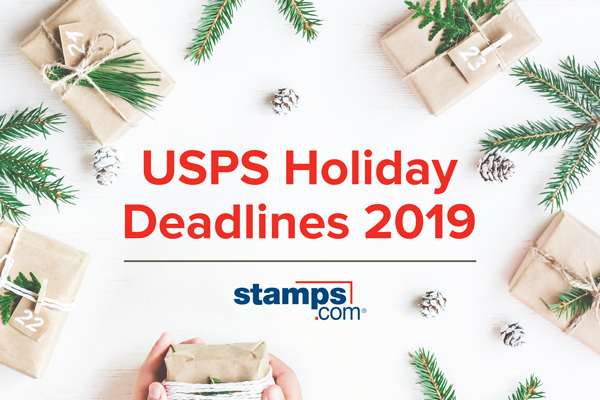 USPS Holiday Shipping Deadlines 2019