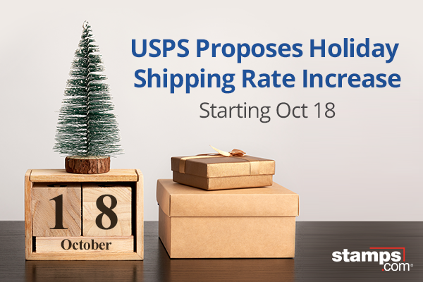 USPS Proposes Holiday Shipping Rate Increase Starting Oct. 18
