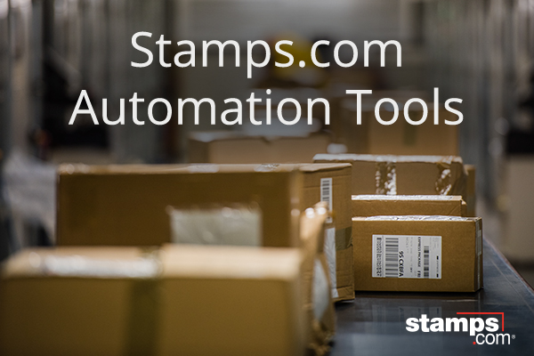 Save time and money with Stamps.com automation tools