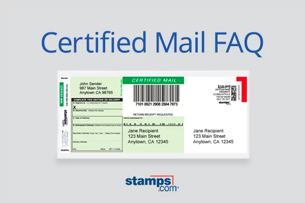 Certified mail FAQ