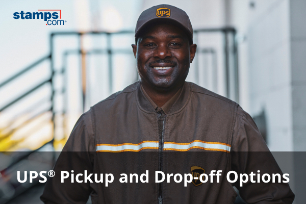 UPS Pickup and Drop-off Options through Stamps.com