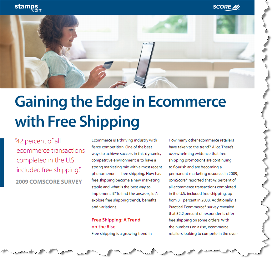 Free e-Guide: How Free Shipping Can Boost E-commerce Sales