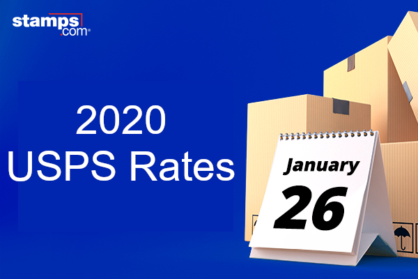 Stamps.com Automatically Updated with New 2020 USPS Rates