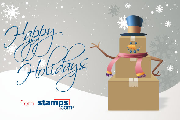 Happy Holidays from Stamps.com!