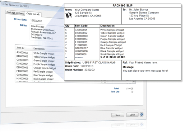 Packing Slips and Other New Features Now Available!
