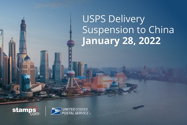 USPS Delivery Service Suspension to China