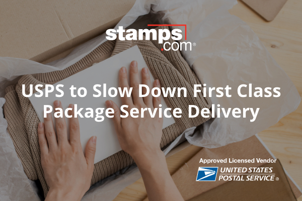 USPS To Slow Delivery for First Class Package Service
