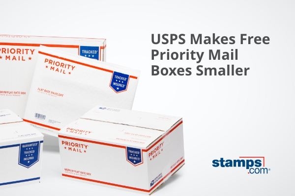 Free USPS Priority Mail Boxes To Become Smaller